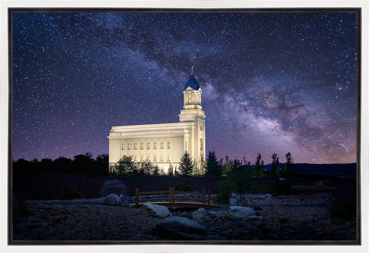 Cedar City Celestial Gallery Wrap