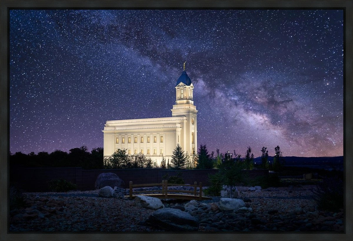 Cedar City Celestial Gallery Wrap