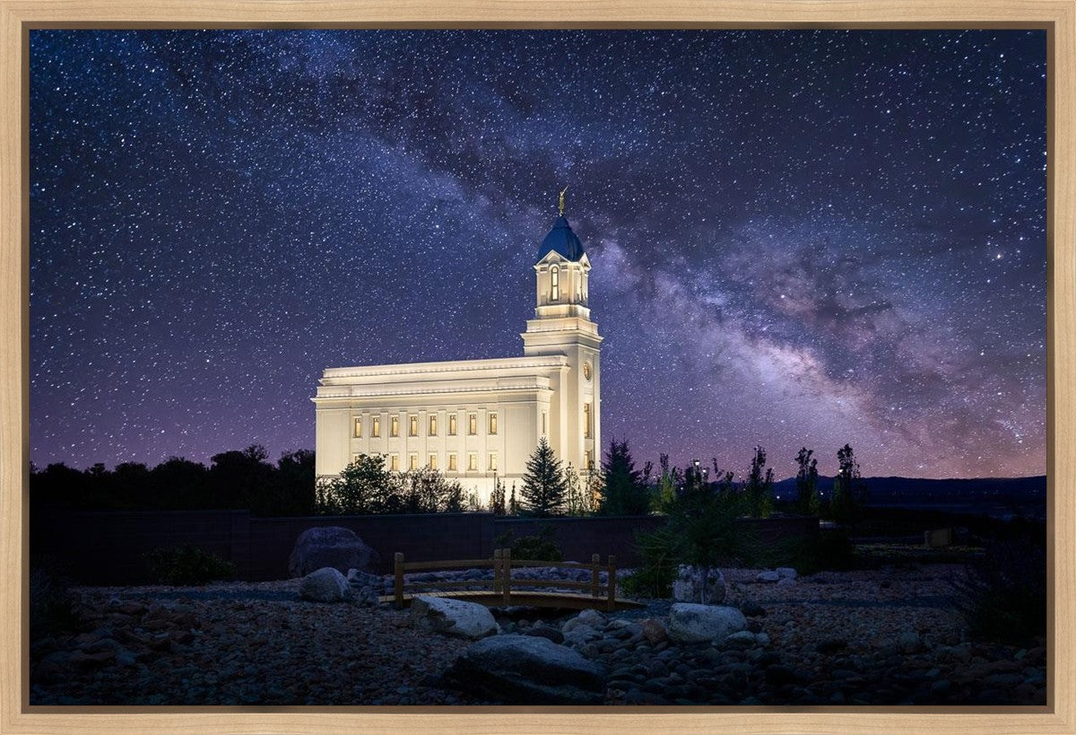 Cedar City Celestial Gallery Wrap