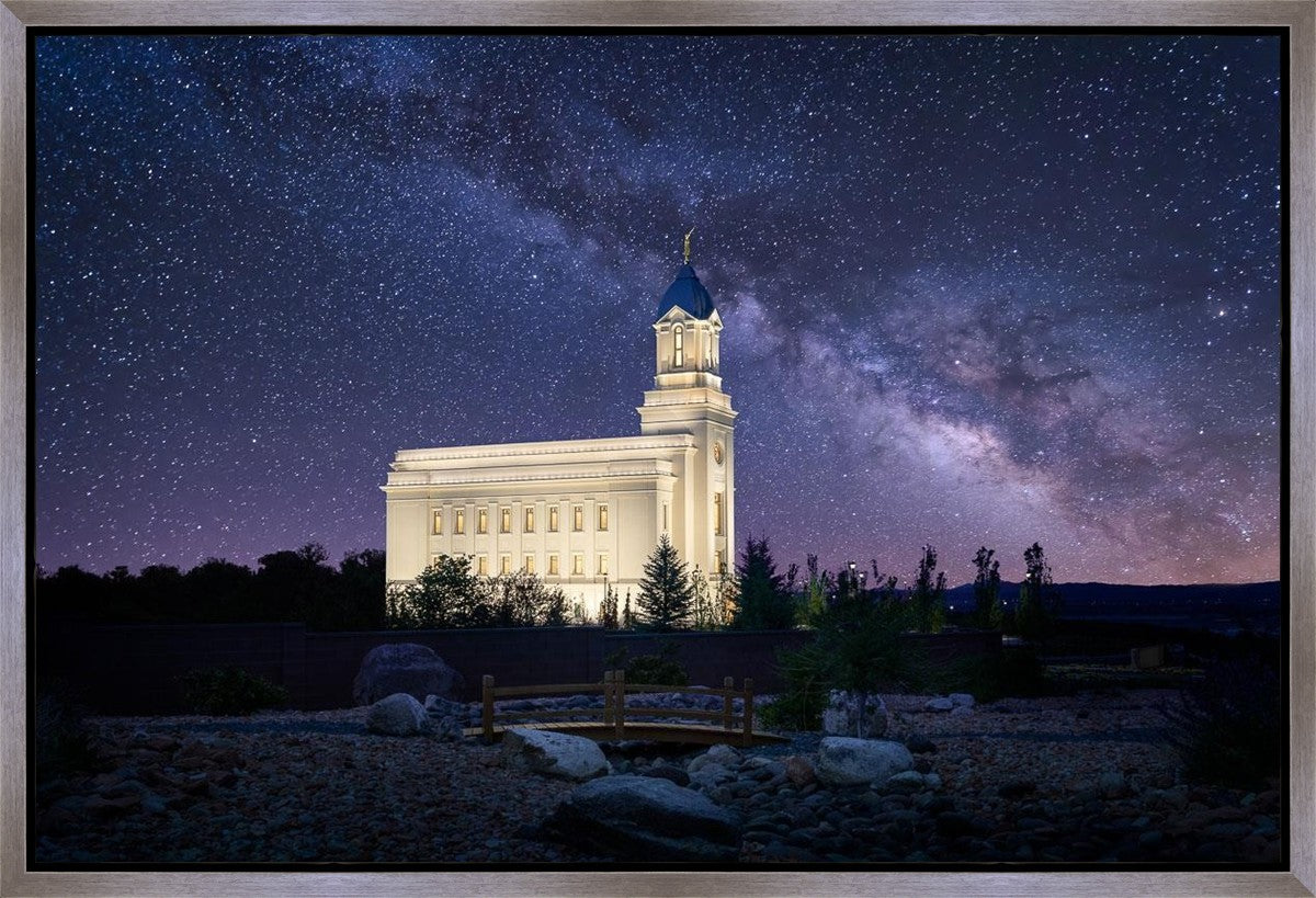 Cedar City Celestial Gallery Wrap