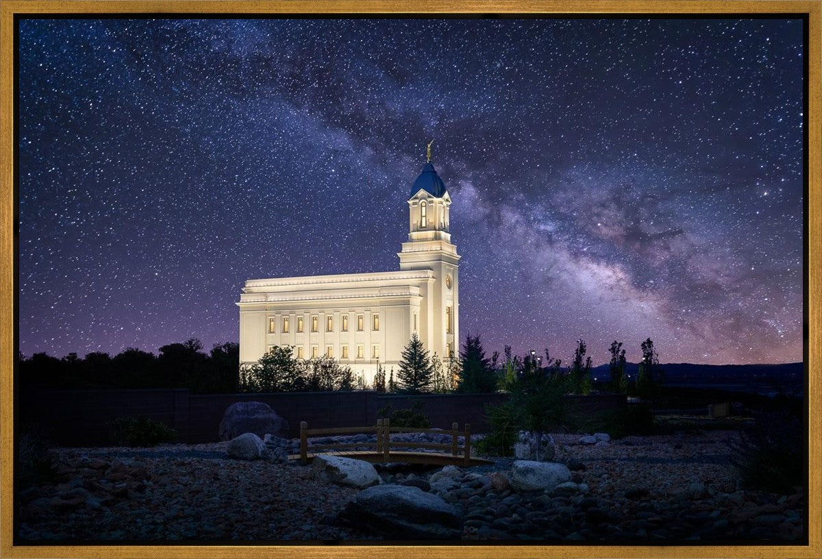 Cedar City Celestial Gallery Wrap