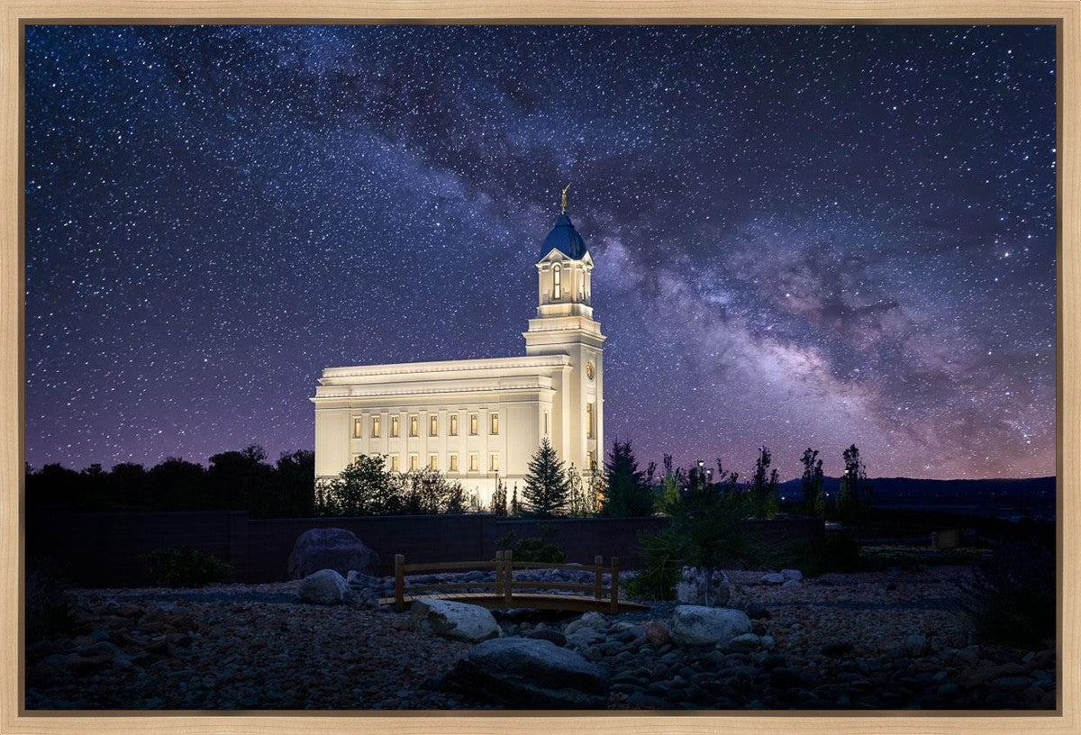 Cedar City Celestial Gallery Wrap