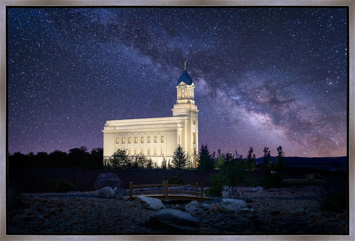 Cedar City Celestial Gallery Wrap