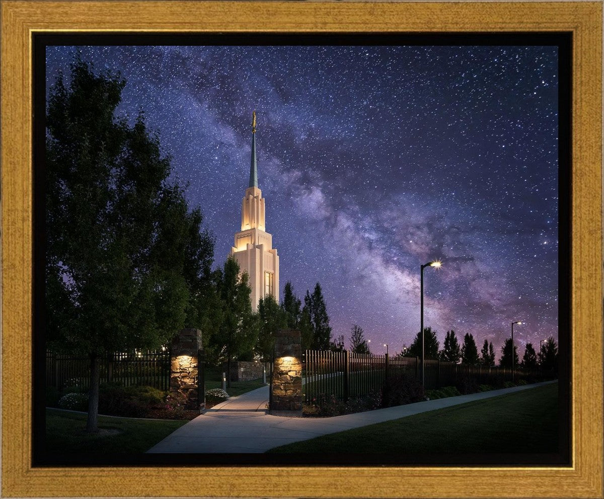Twin Falls Celestial Gallery Wrap