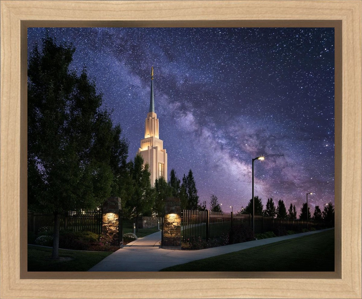 Twin Falls Celestial Gallery Wrap
