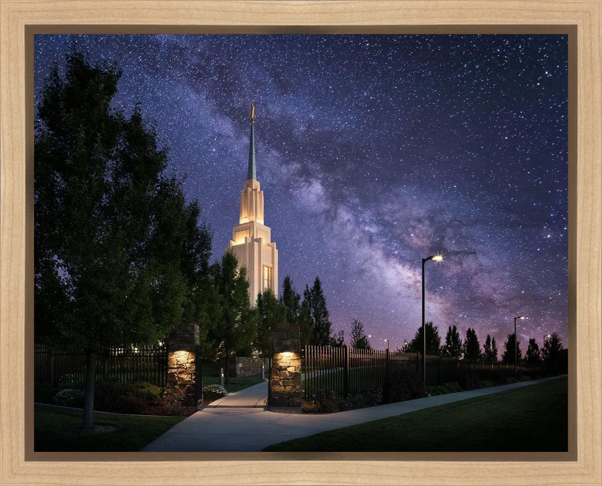 Twin Falls Celestial Gallery Wrap