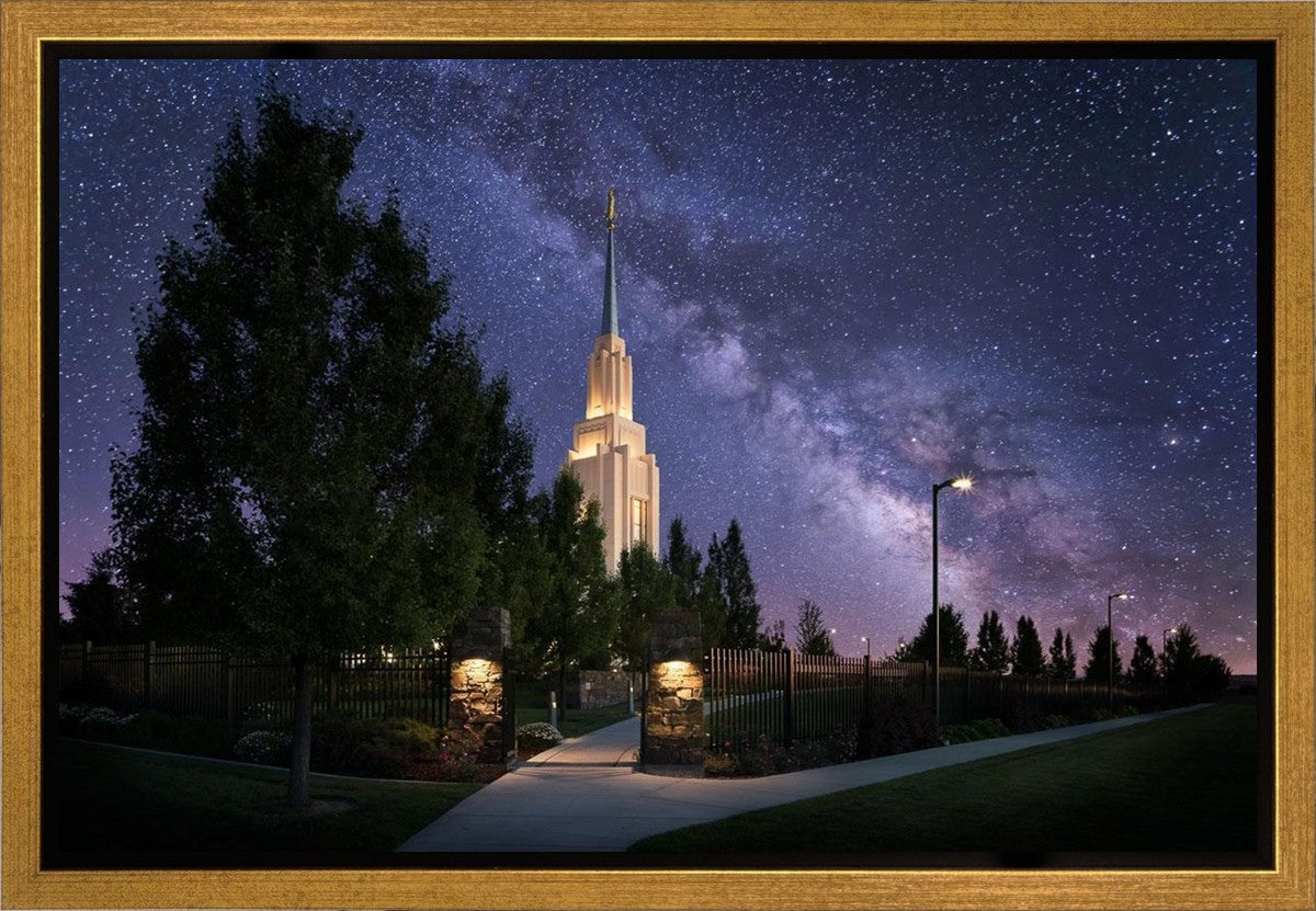 Twin Falls Celestial Gallery Wrap
