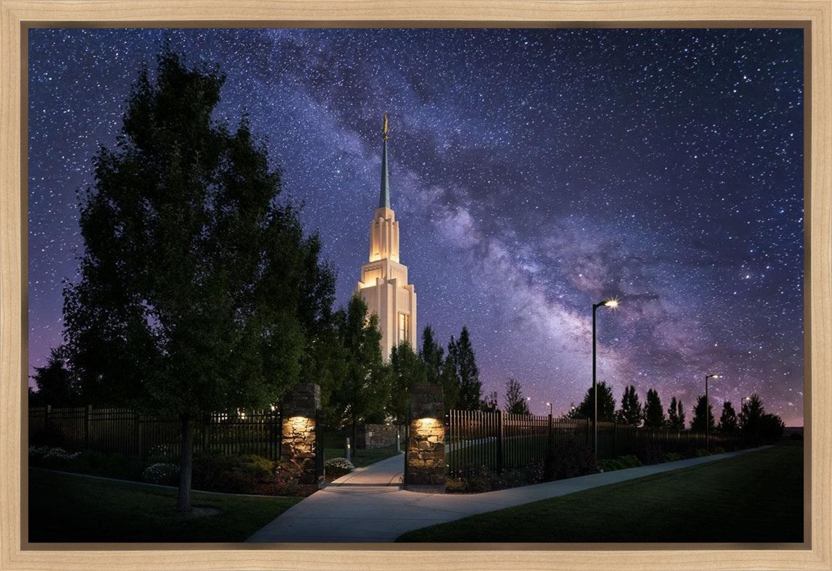 Twin Falls Celestial Gallery Wrap