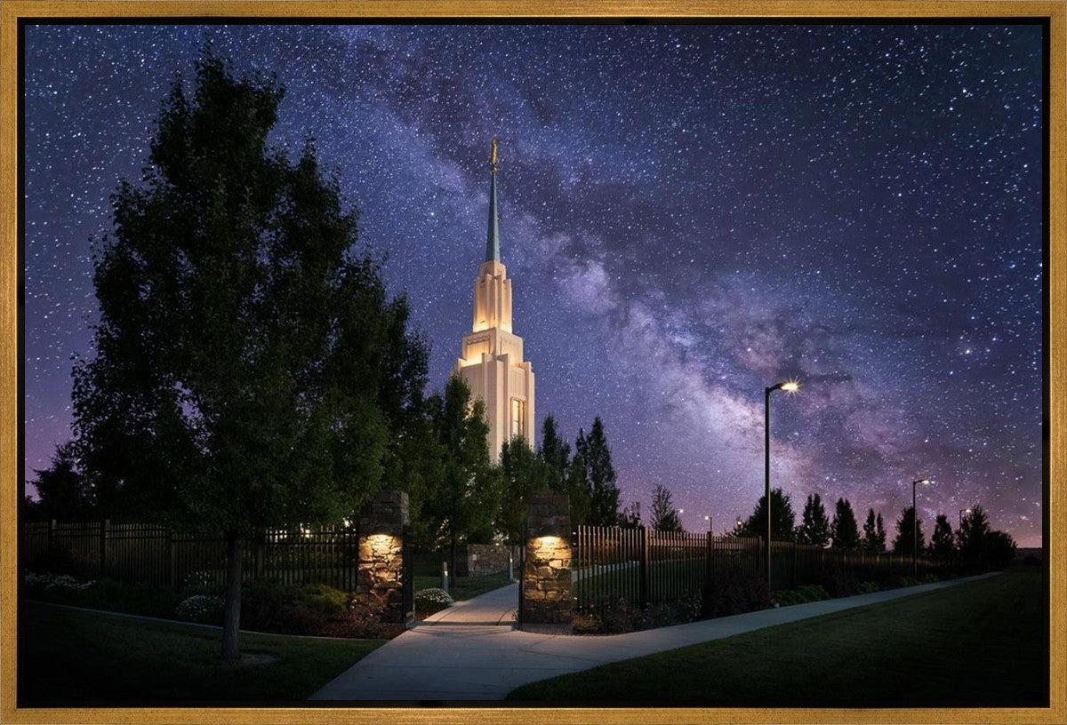 Twin Falls Celestial Gallery Wrap