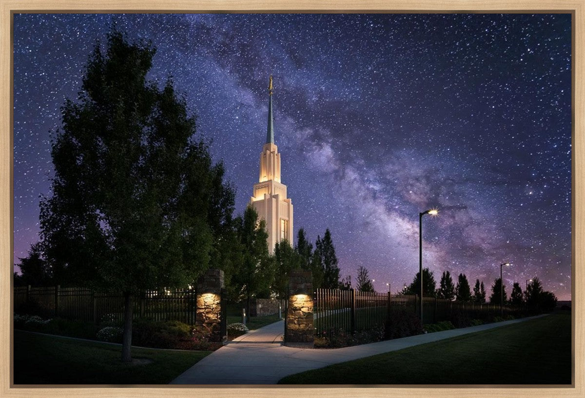 Twin Falls Celestial Gallery Wrap