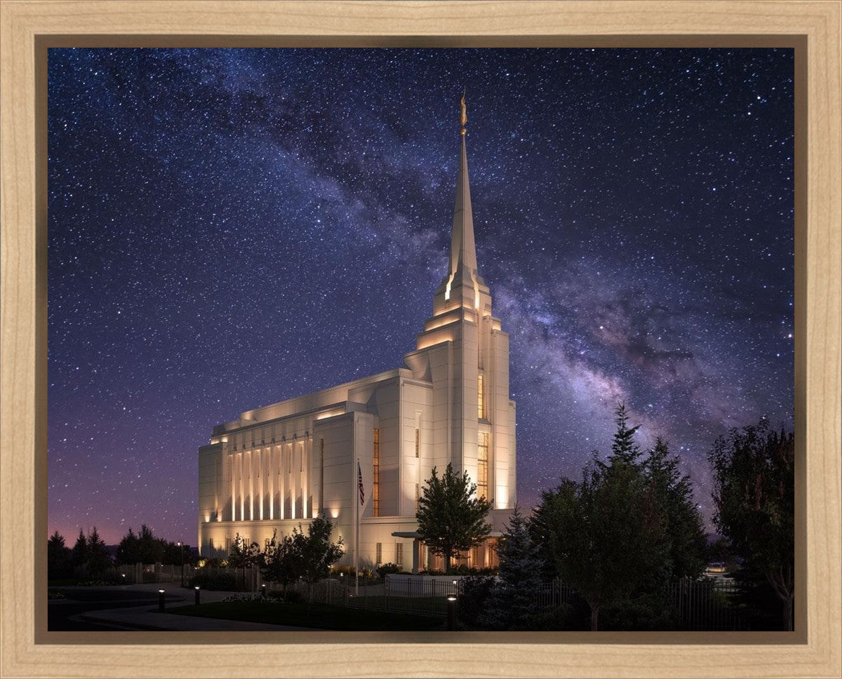Rexburg Celestial Gallery Wrap