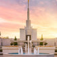 Denver Sunset Fountain