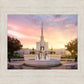 Denver Sunset Fountain