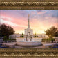 Denver Sunset Fountain