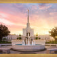Denver Sunset Fountain