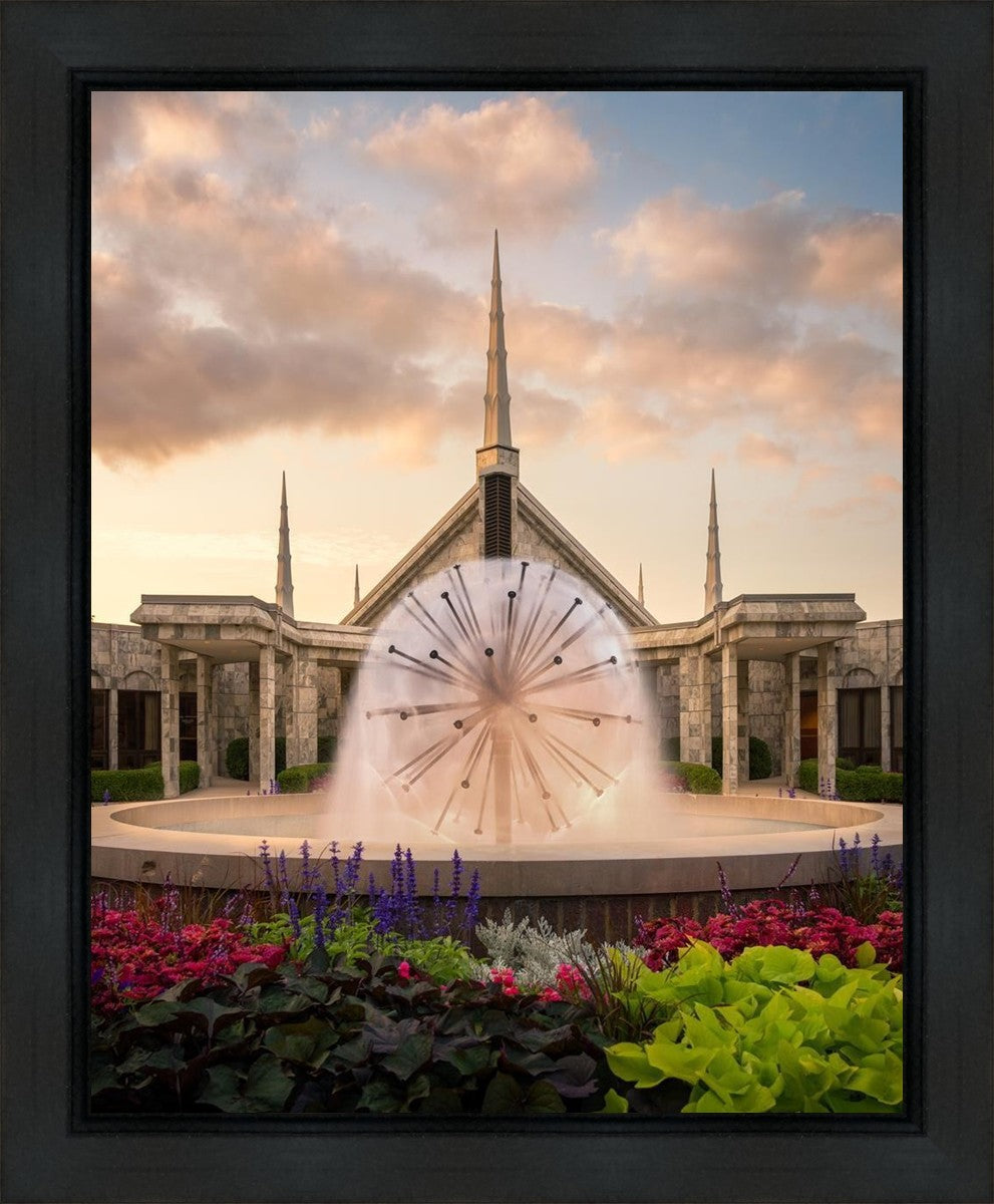 Chicago Fountain Gallery Wrap