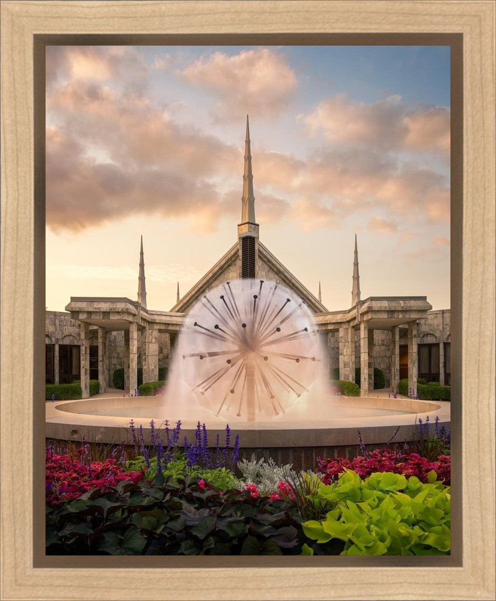 Chicago Fountain Gallery Wrap