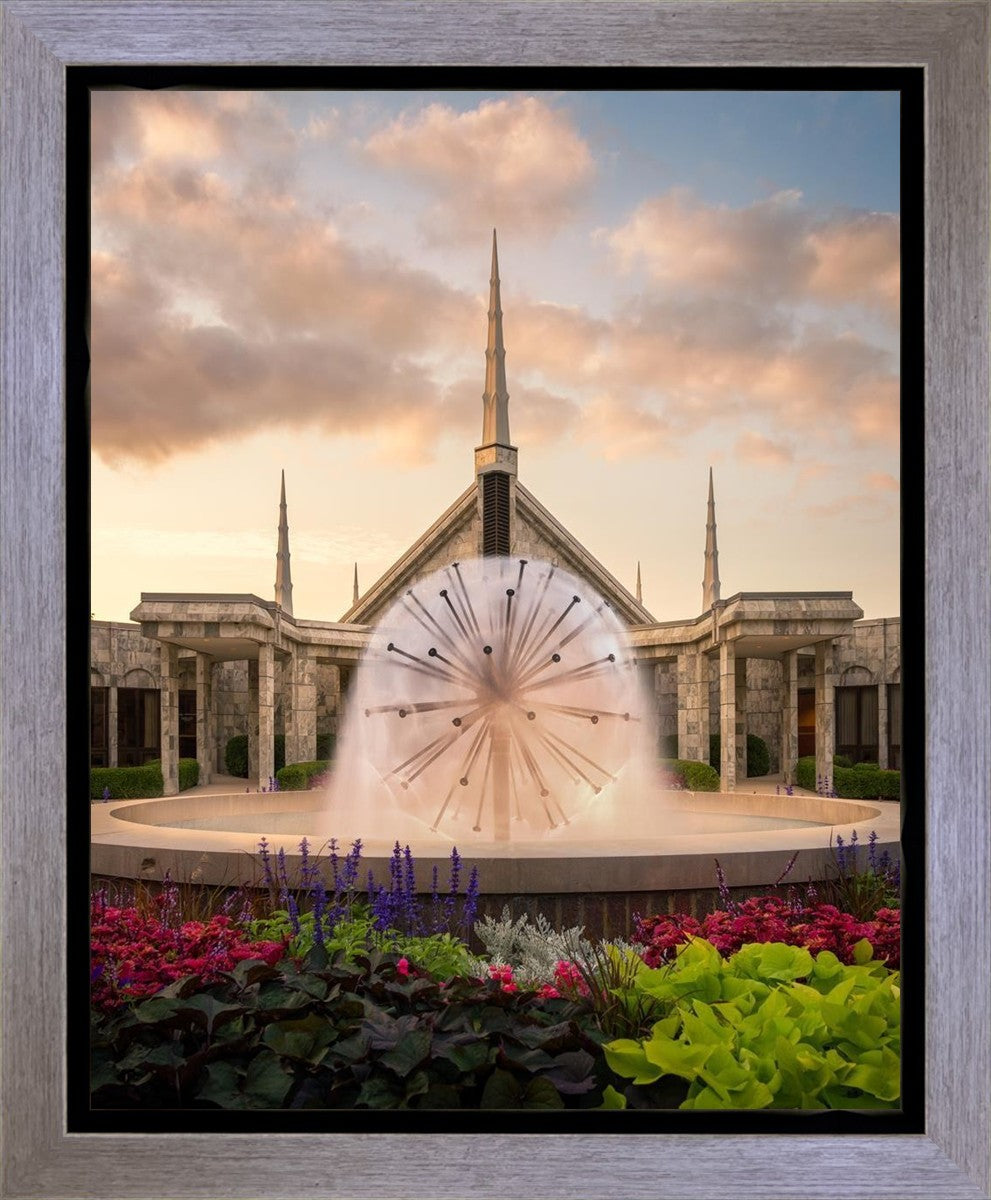 Chicago Fountain Gallery Wrap