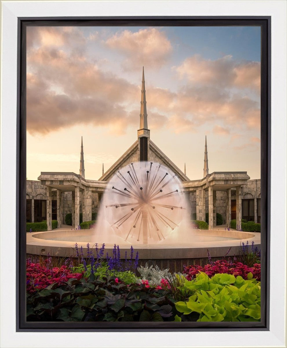 Chicago Fountain Gallery Wrap