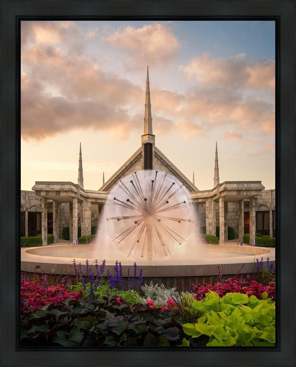 Chicago Fountain Gallery Wrap