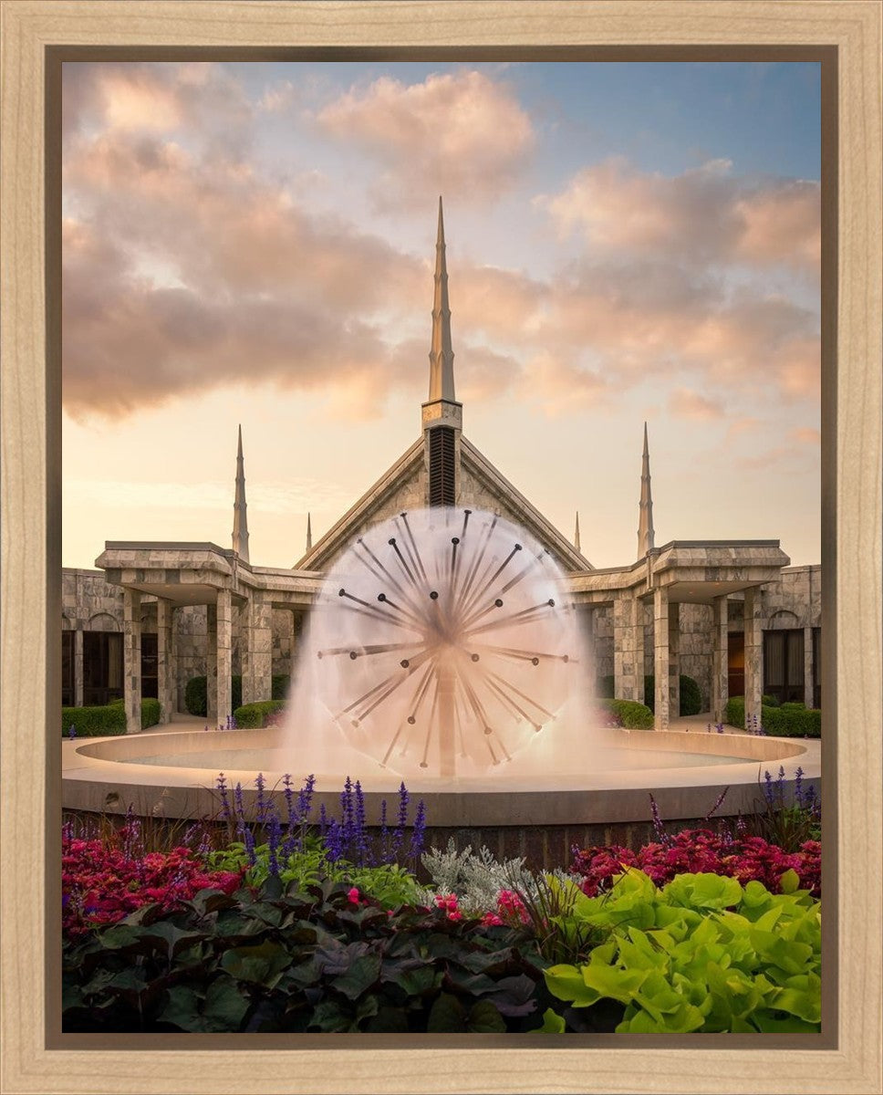 Chicago Fountain Gallery Wrap