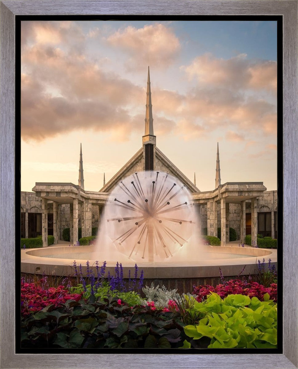 Chicago Fountain Gallery Wrap