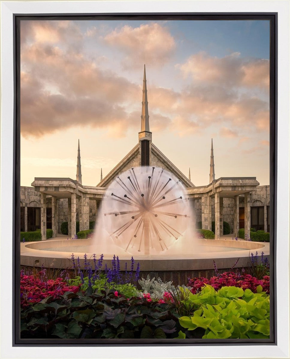 Chicago Fountain Gallery Wrap