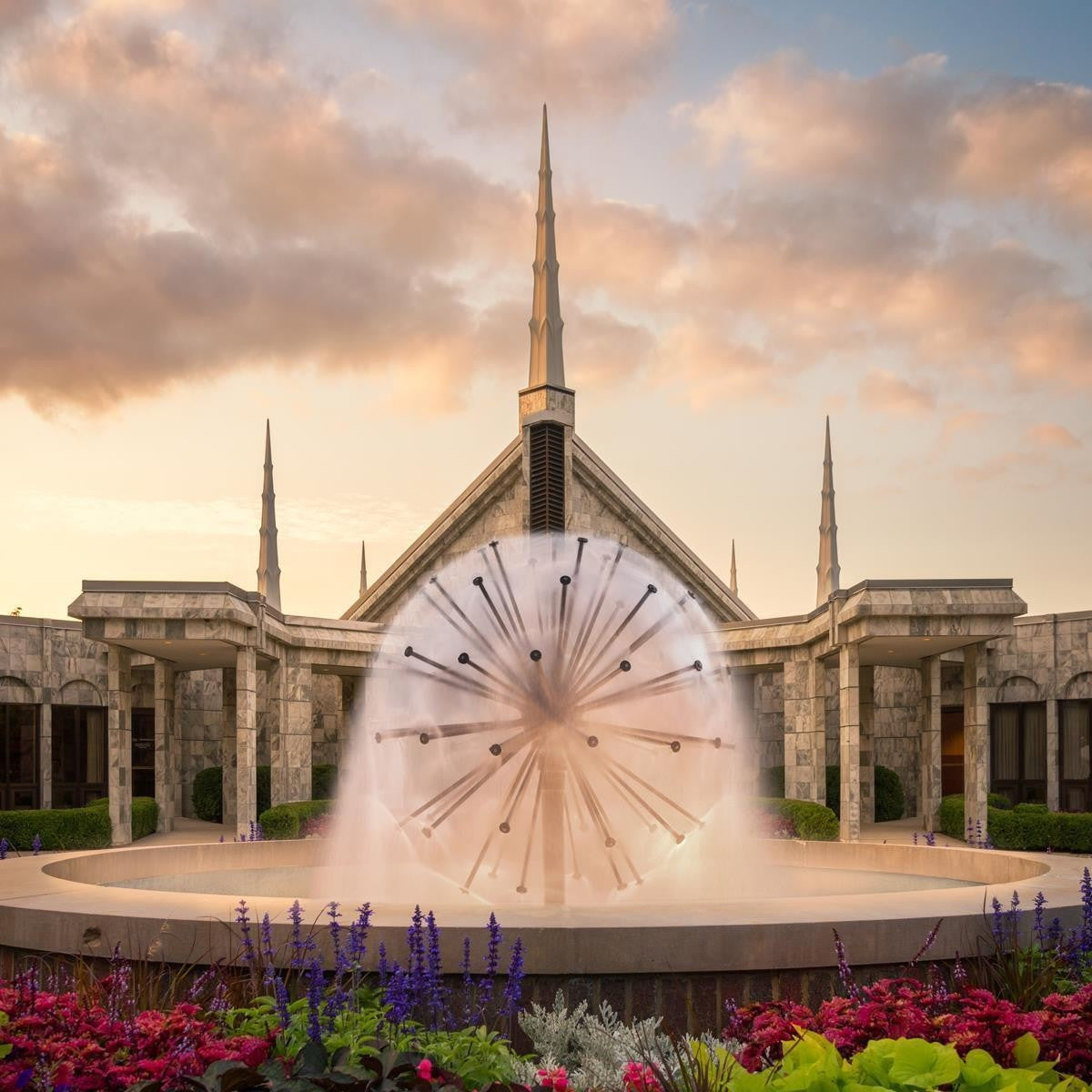 Chicago Fountain Gallery Wrap
