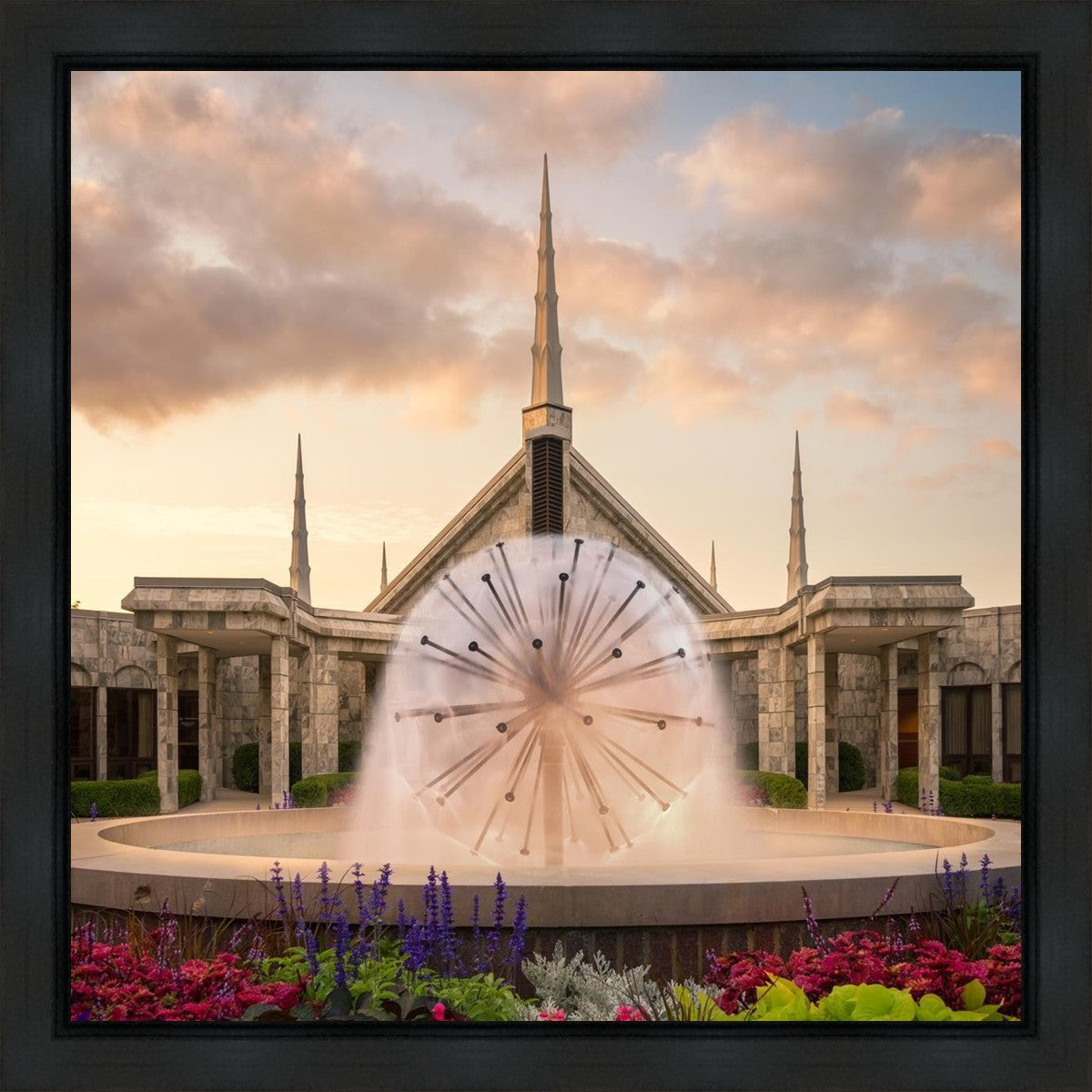 Chicago Fountain Gallery Wrap