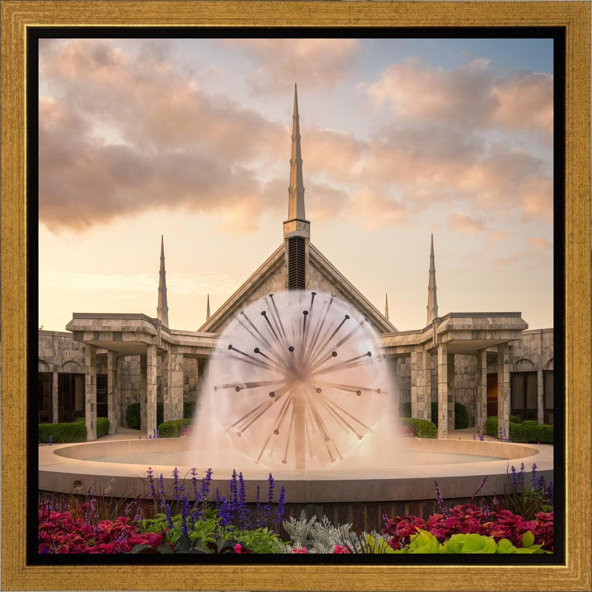 Chicago Fountain Gallery Wrap
