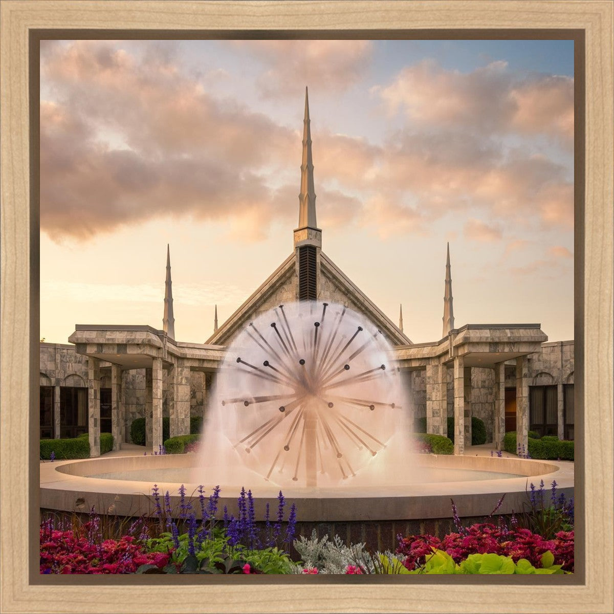 Chicago Fountain Gallery Wrap