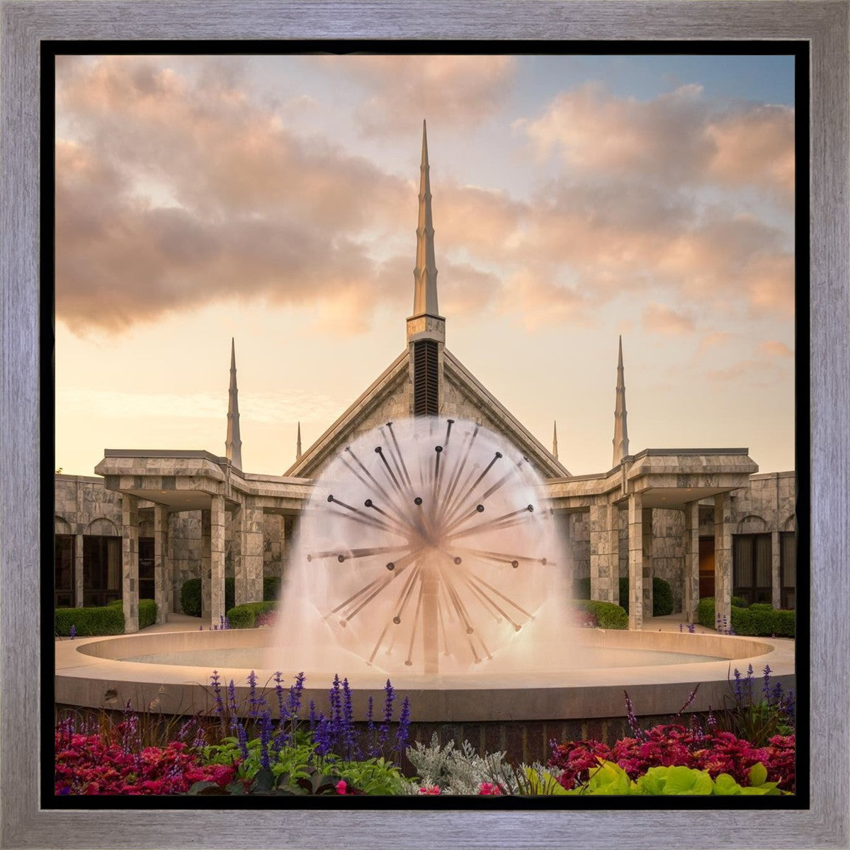 Chicago Fountain Gallery Wrap