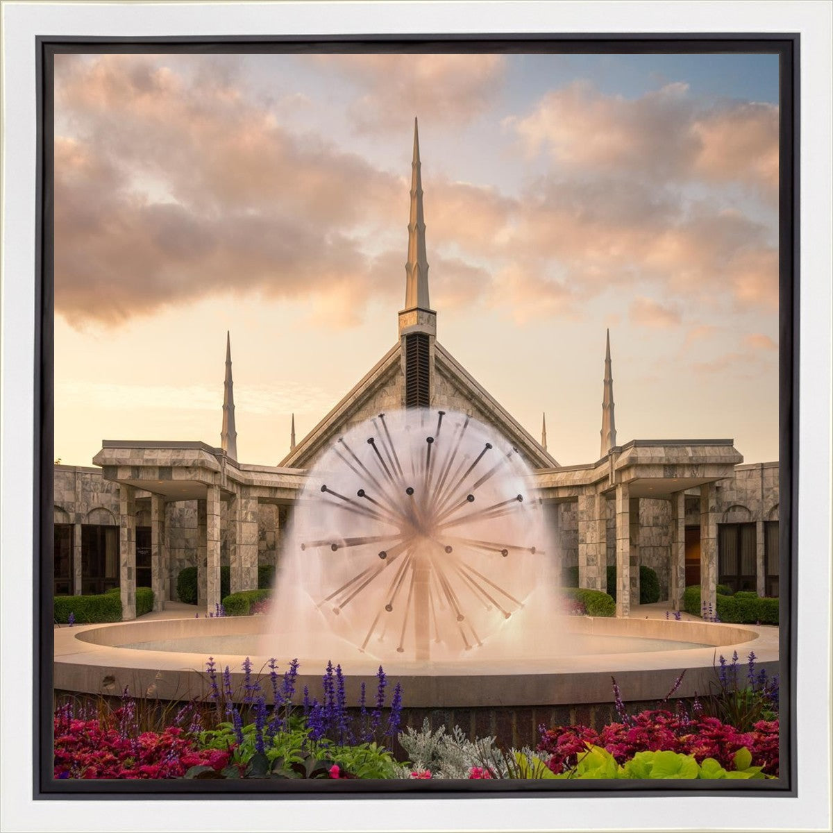 Chicago Fountain Gallery Wrap