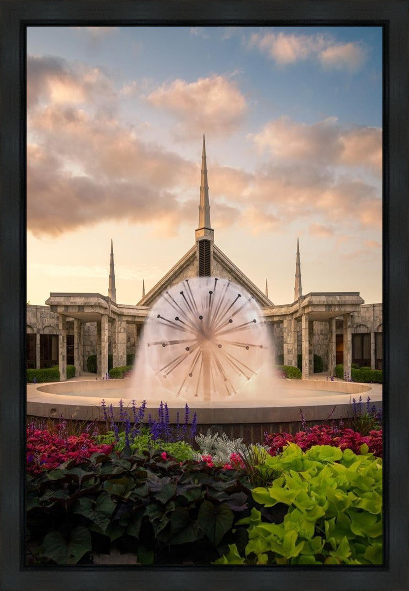 Chicago Fountain Gallery Wrap