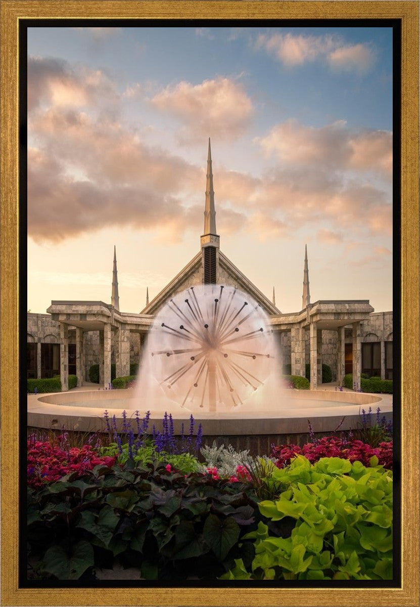 Chicago Fountain Gallery Wrap