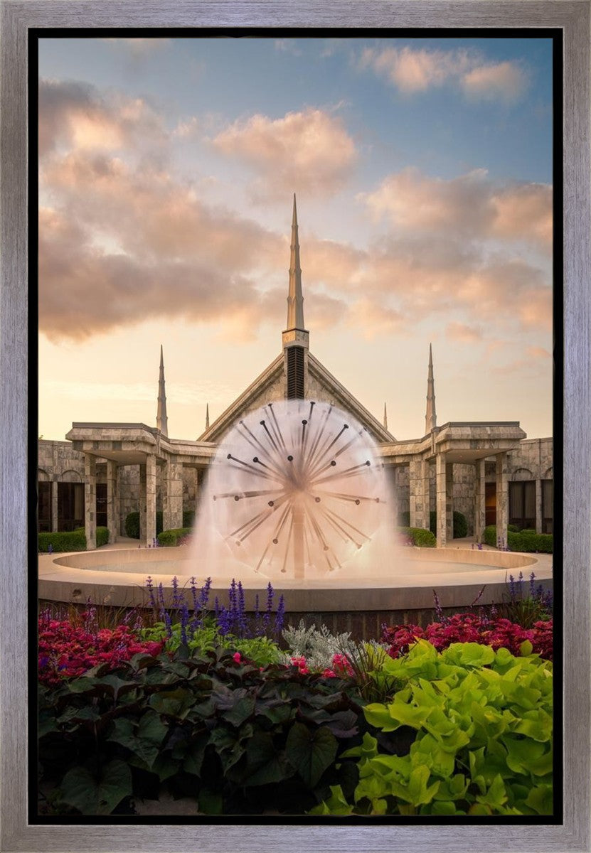 Chicago Fountain Gallery Wrap