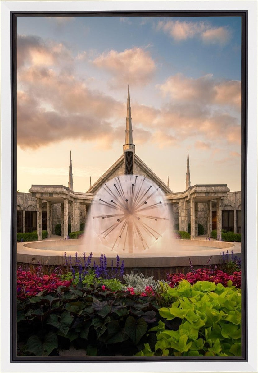 Chicago Fountain Gallery Wrap