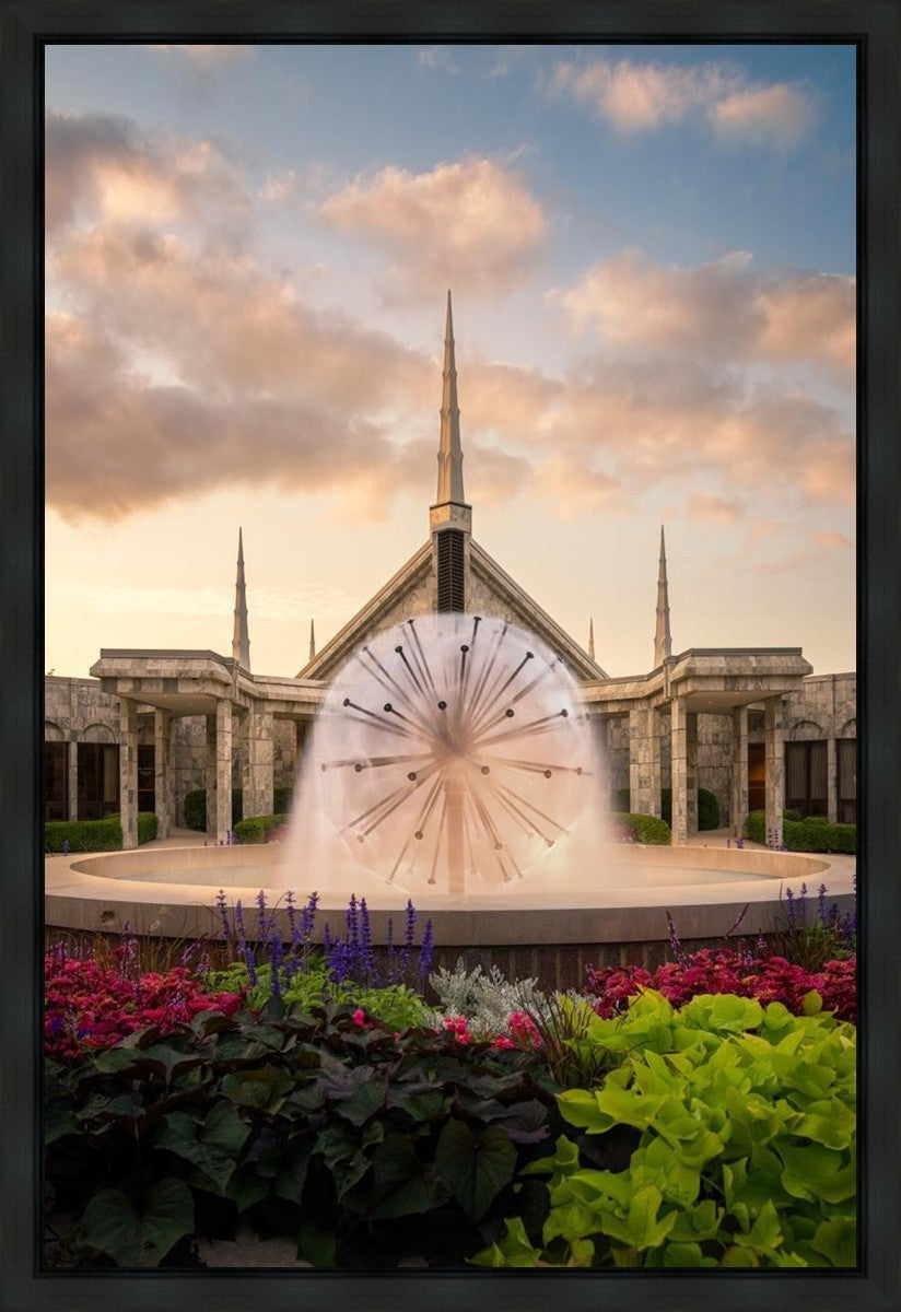 Chicago Fountain Gallery Wrap