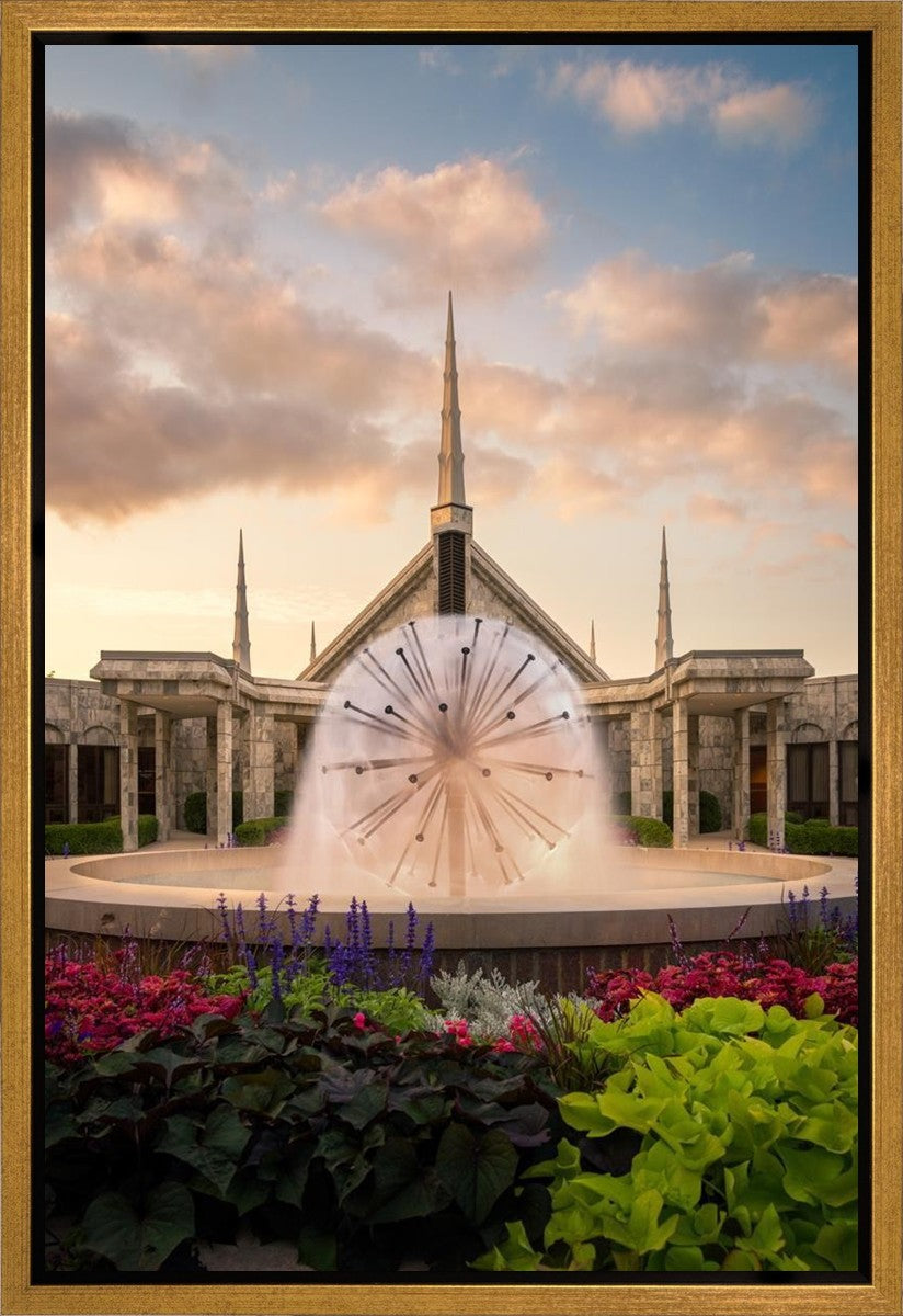 Chicago Fountain Gallery Wrap