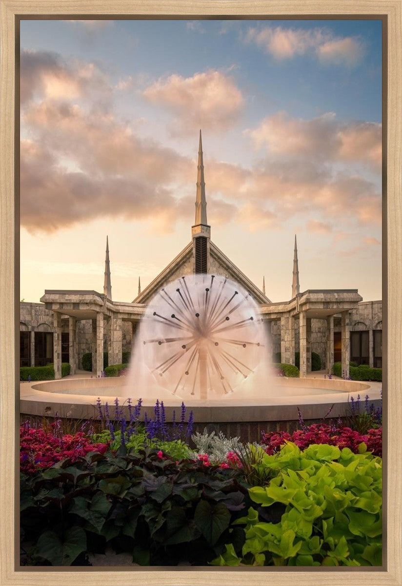 Chicago Fountain Gallery Wrap