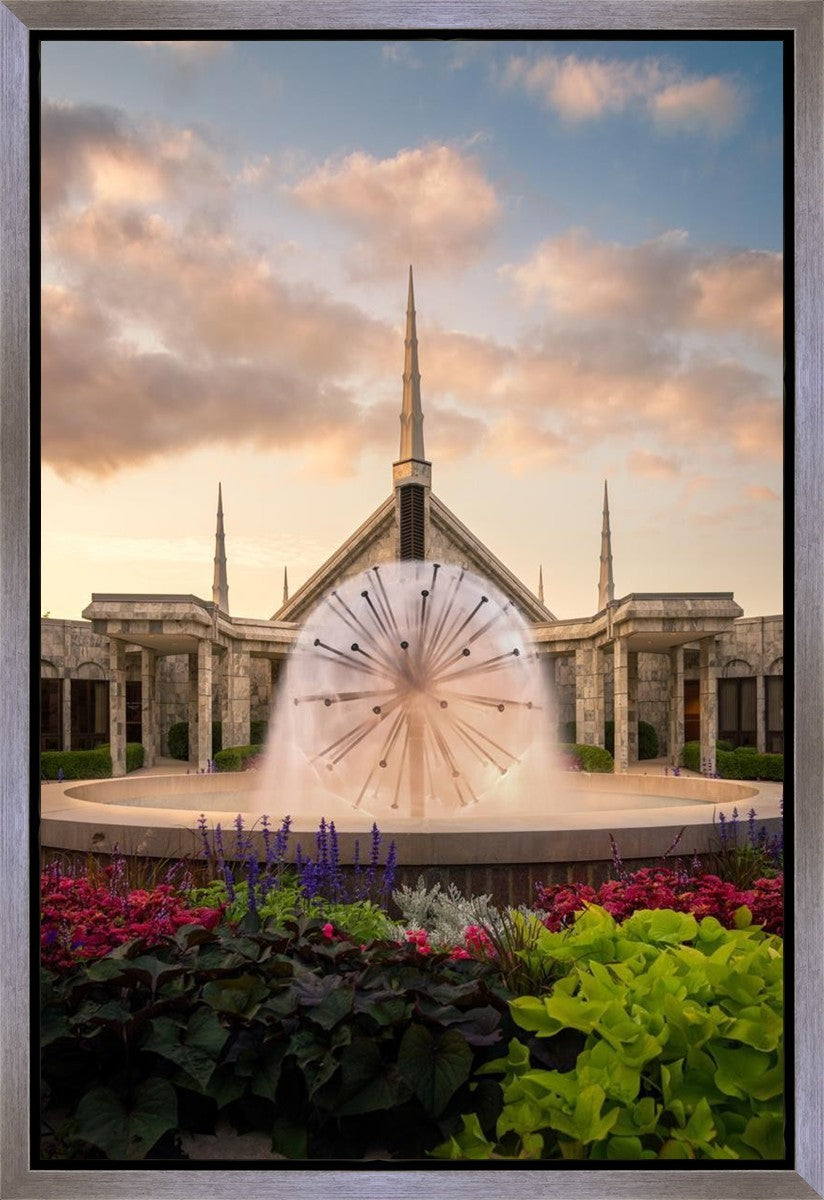 Chicago Fountain Gallery Wrap