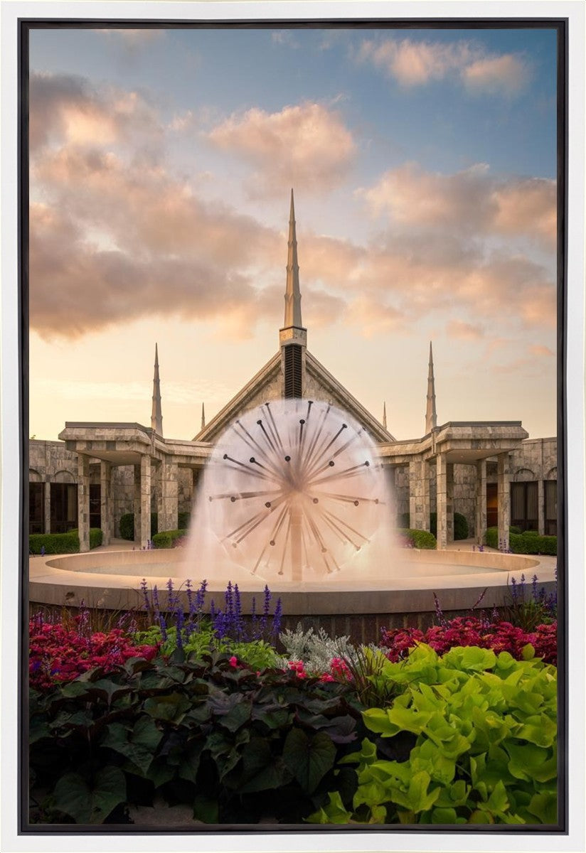 Chicago Fountain Gallery Wrap