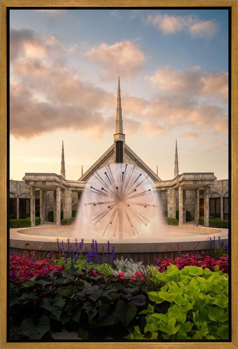 Chicago Fountain Gallery Wrap