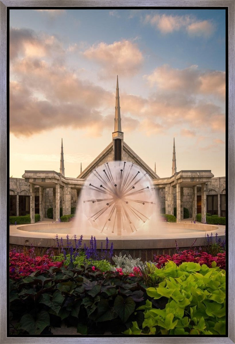 Chicago Fountain Gallery Wrap