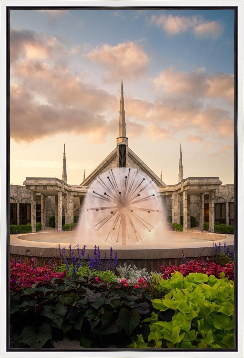 Chicago Fountain Gallery Wrap