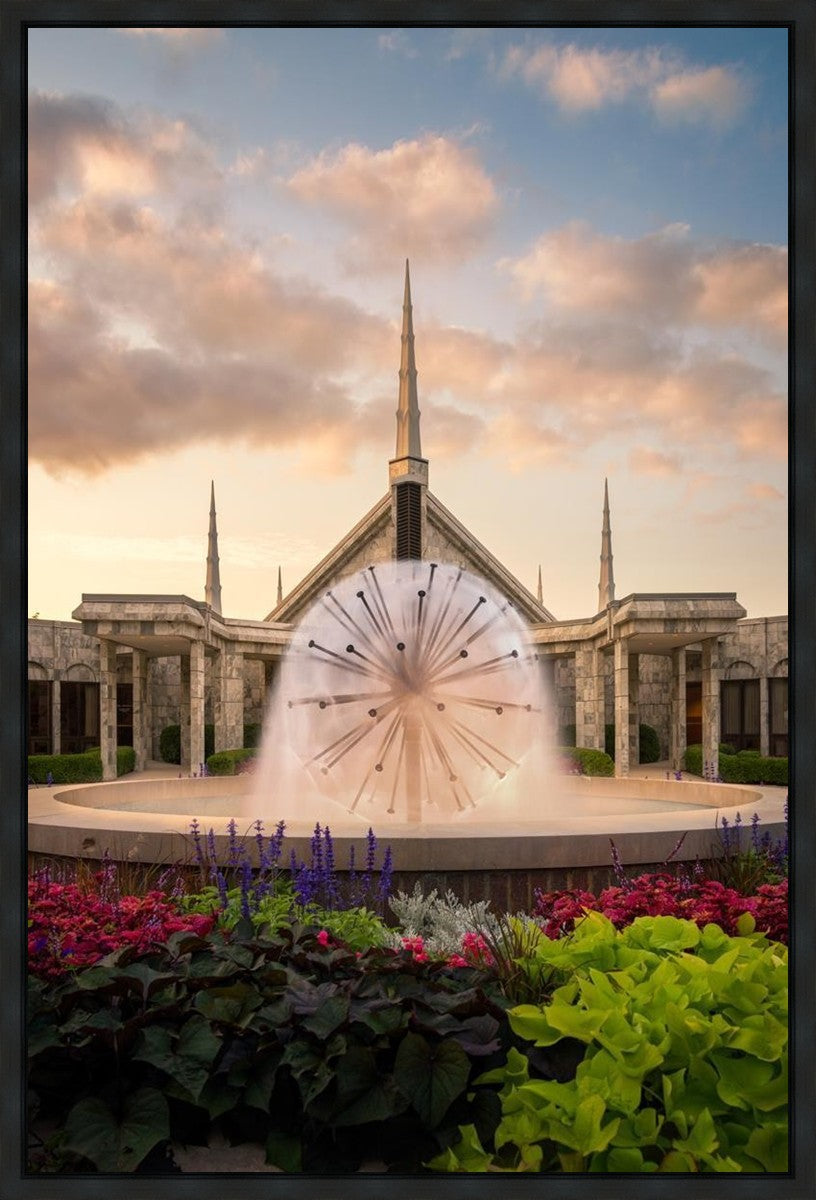 Chicago Fountain Gallery Wrap