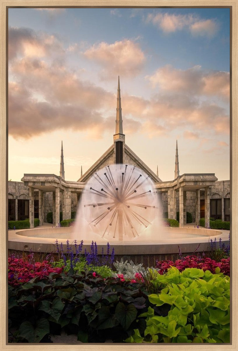 Chicago Fountain Gallery Wrap