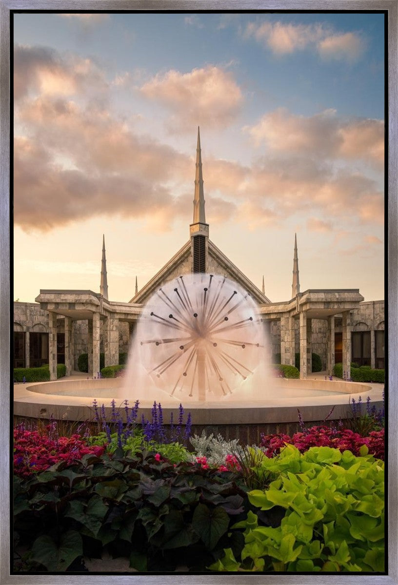 Chicago Fountain Gallery Wrap
