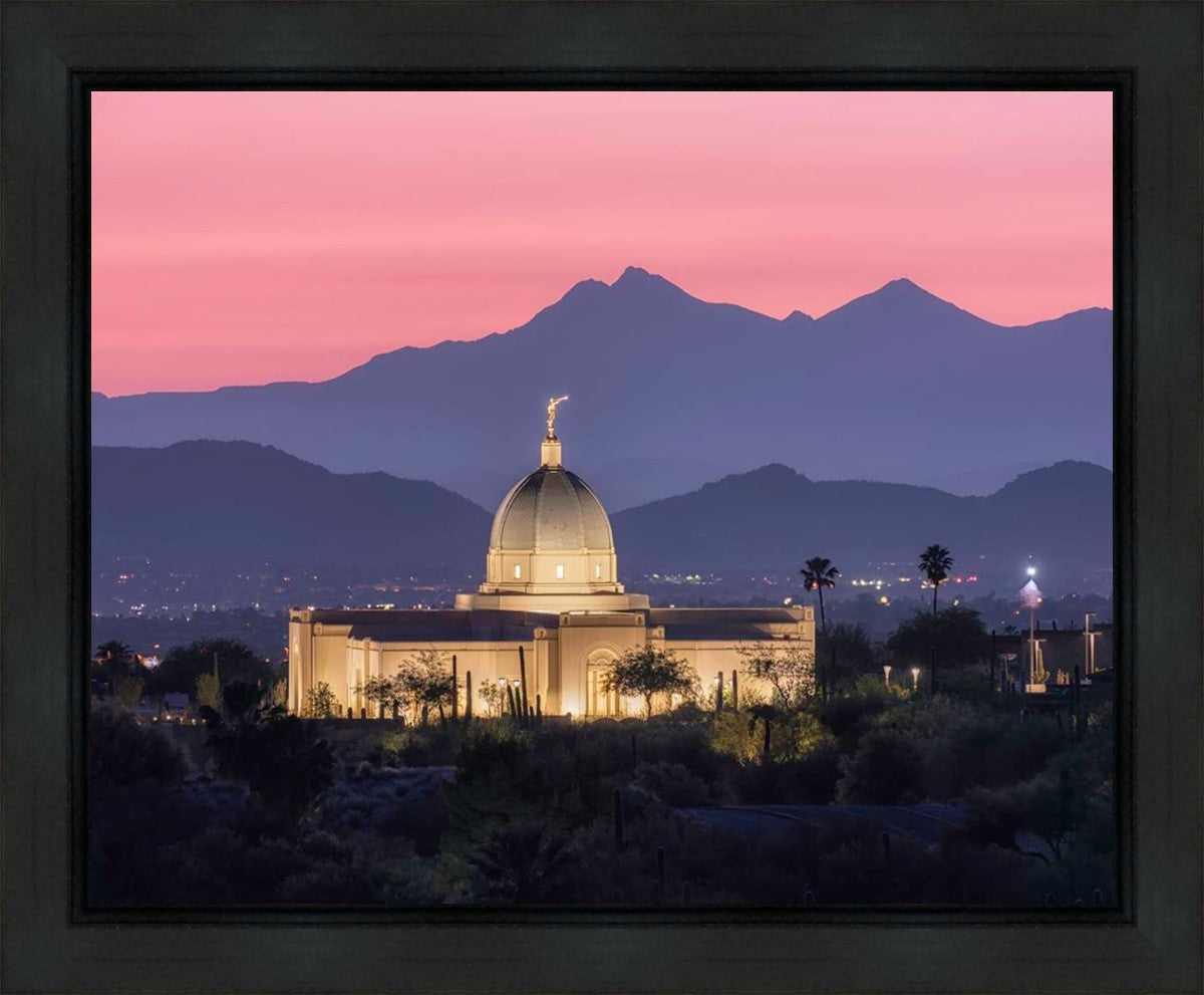 Tucson Purple Mountain Majesty Gallery Wrap
