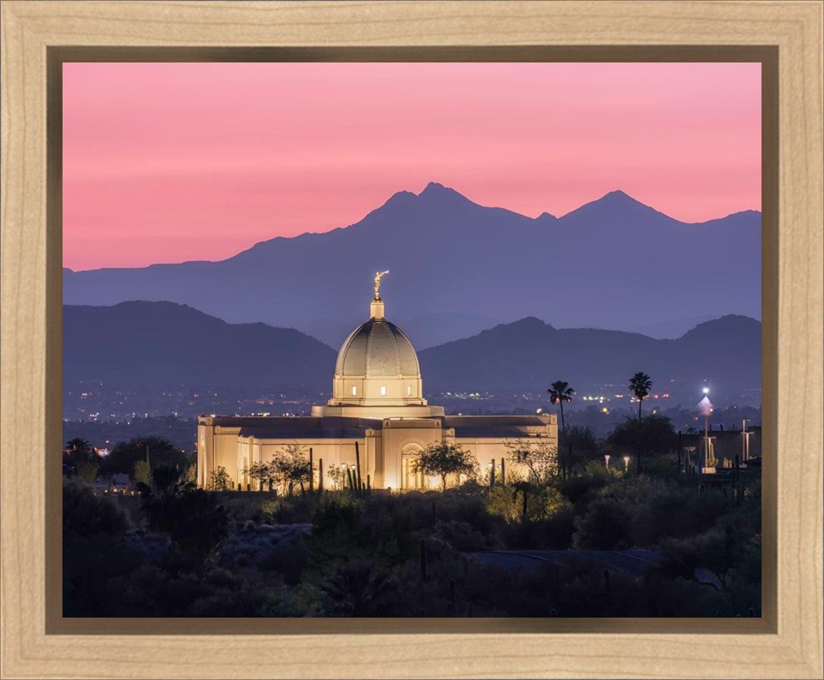 Tucson Purple Mountain Majesty Gallery Wrap
